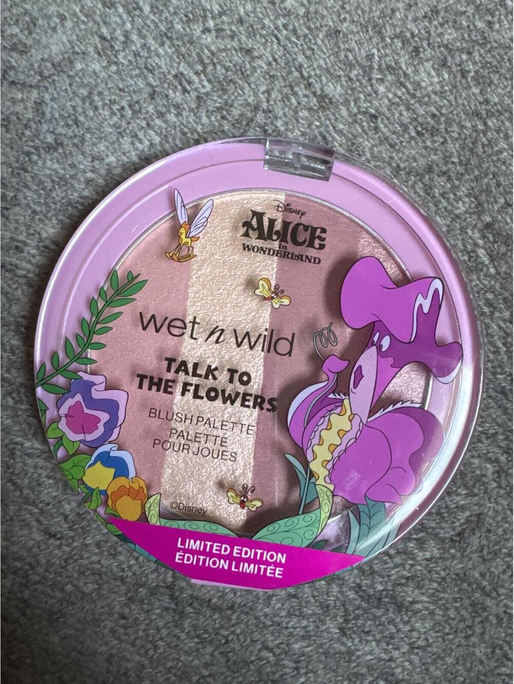 Wet n Wild x Disney Alice in Wonderland Talk to the Flowers Blush Palette